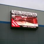 6.667mm Outdoor LED Display Board P6 Fixed For Street Audiences