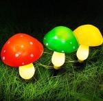 Waterproof Cute 5Watt Outdoor Solar Mushroom Lights