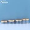 Buy cheap Custom Logo Cream PET Plastic Jar 2oz 4oz 8oz 16oz With 68 Caliber White Lids from wholesalers