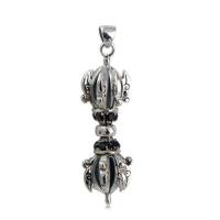 Buy cheap Men's Jewelry Vintage Old Sterling Silver Amulet Pendant Necklace (N029293W) product
