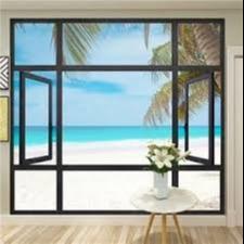 Buy cheap Double Glazed Aluminum Frame Casement Windows 1.4mm from wholesalers