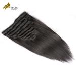Brazilian Long Straight Hair Weave Black Auburn Human Hair Bundles Clip In