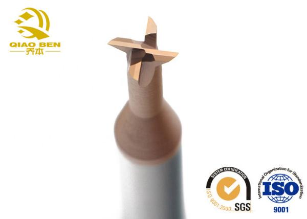 Buy cheap Solid Carbide Piloted End Mill Dovetail Cutter 60 Degree Balchas Coating from wholesalers
