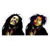 Buy cheap Waterproof Cartoon Sticker DBZ Vegeta Changing Flips Stickers Anime Lenticular Anime Motion Car Sticker from wholesalers