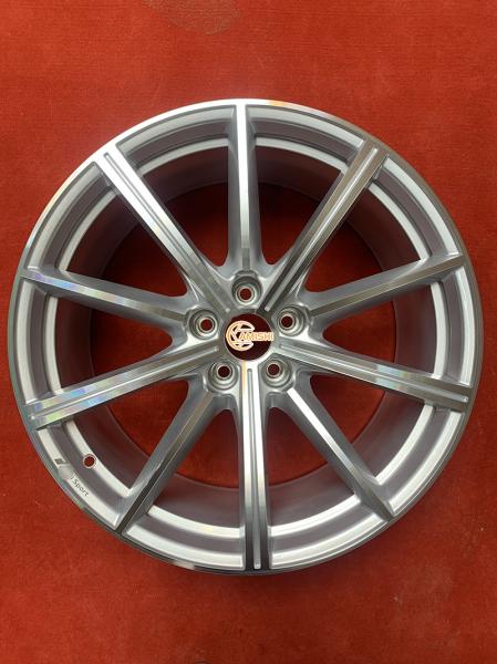 Buy cheap 66.5 Hole ET24 Forged Alloy 19 Inch Multi Spoke Wheels Grey from wholesalers