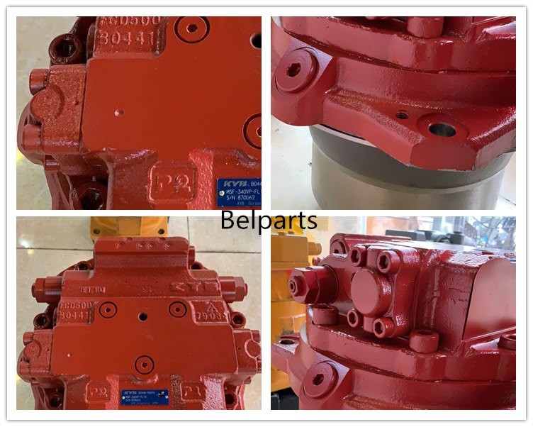 ZX400 ZX400-3 Travel Motor Assy Final Drive , ZX400LC ZX400LCH-3 Hydraulic Travel Motor