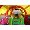 Buy cheap 0.9mm PVC Material Children'S Inflatable Bounce House Madagascar Style from wholesalers