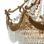 Spray paint brass chandelier Lighting Fixtures Project Hotel (WH-CP-31)