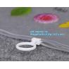 Buy cheap Transparent Stationery Packaging Bags with Slider, PVC Plastic Zipper Bags For Bra Bikini Packaging, zipper slider closu from wholesalers