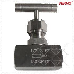 Buy cheap f316-needle-valve-npt-12-inch-6000-psi from wholesalers