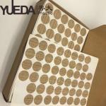 Water Resistance PVC Screw Cap Stickers Furniture Stickers To Cover Screws