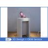 Buy cheap Simple Fashion Pedestal Glass Museum Display Case With Lock / Logo from wholesalers
