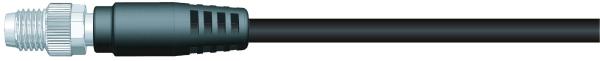 Buy cheap IP67 M8 Connector Harness With Open Ended Wires Male Straight Shield 3P PUR 5m from wholesalers