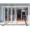 Buy cheap Aluminum Waterproof Bi-Fold Doors For Building With ≤2.1 Heat Insulation Coefficient from wholesalers