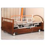 Home care community hospital high-end function of wood rotary nursing beds