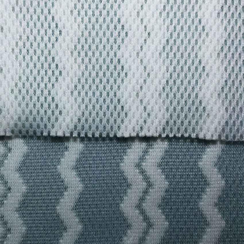 Breathable 3d Polyester Mesh Fabric 180gsm 75D Mesh Spacer Fabric