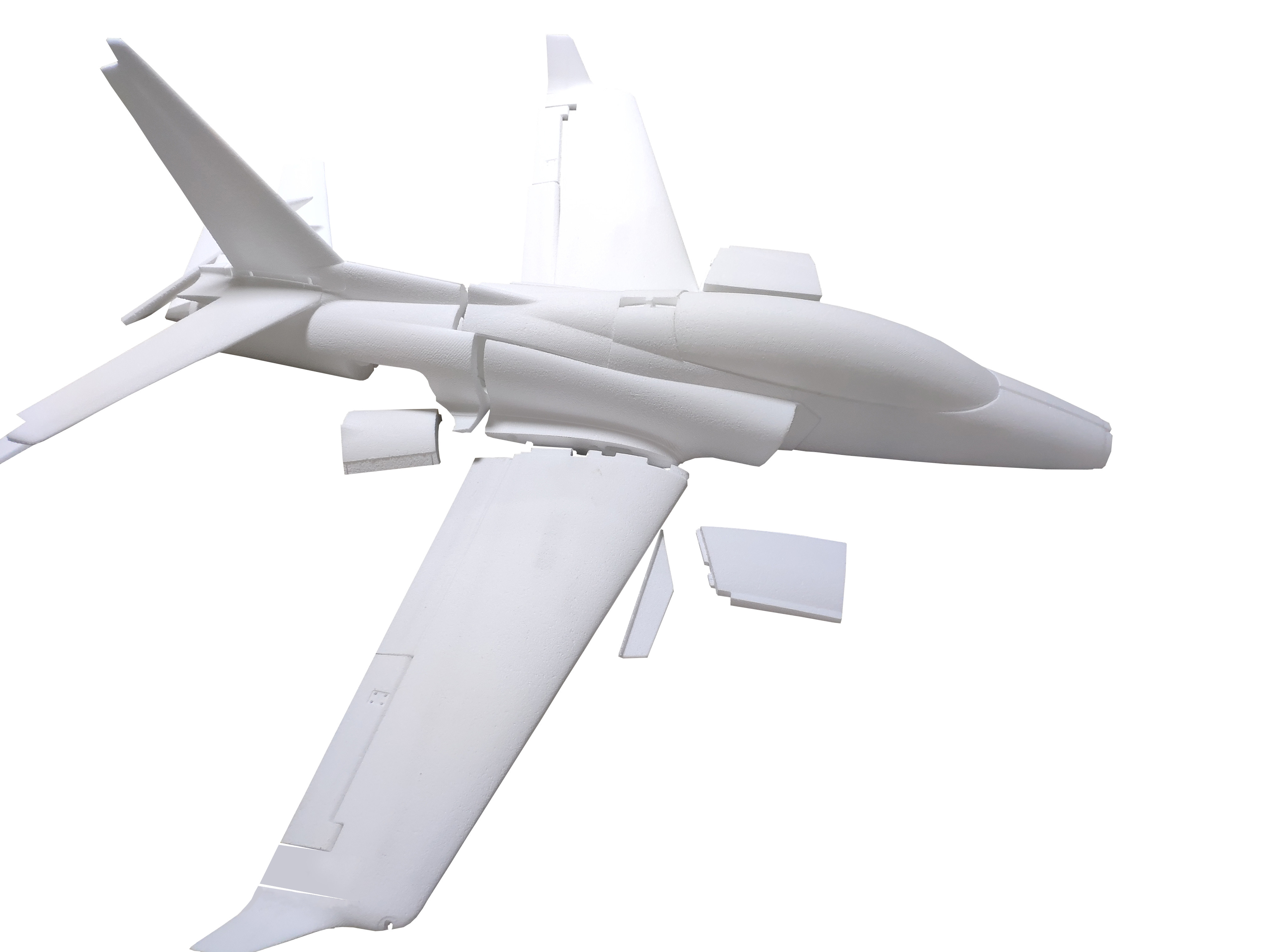Precision Custom CNC Machining Parts 5 Axis Machining The Plane Model