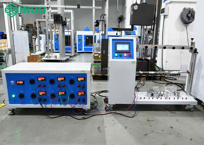 IEC 60884-1 Six Stations Power Cord Flexing Test Apparatus With 40A Load Cabinet