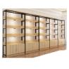 Buy cheap Steel Wood Gondola Shelving Household Multi Storey Living Room Bookshelf from wholesalers