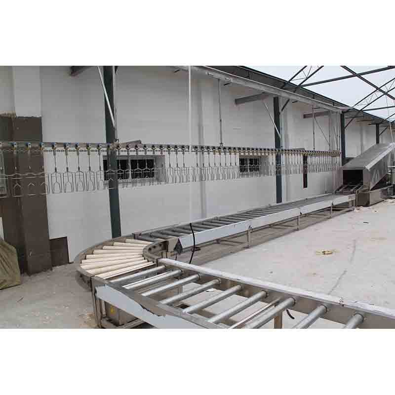 SS 304 Cage Conveyor For Chicken Slaughtering Machine Plant 3000Bph