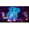 Buy cheap 9.5x50m Invisible Transparent 3D Hologram Screen Scrim from wholesalers