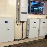 Buy cheap Household 48V Wall Mounted LiFePo4 Battery 200ah 100ah Lithium Solar Battery product