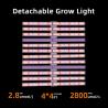 Buy cheap 1060W Dimmable Detachable Hydroponic Lamp Plant Grow Light For Greenhouses from wholesalers