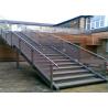 Buy cheap Wear Resistance Stainless Steel Railing Smooth Surface No Sharp Edges / Corners from wholesalers