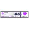 Buy cheap 7-inch UART interface IPS 280x1424 resolution smart serial screen TFT LCD screen from wholesalers