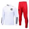 Buy cheap White Football Training Tracksuit Long Drawstring Soccer Training Wear from wholesalers