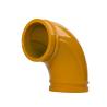 Buy cheap Zoomlion Concrete Pump Parts Double Elbow Pipe Degree Twin Wall Elbow Pipe from wholesalers