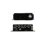 4ch H.265 1080p 4G GPS Mobile DVR Mini Size Vehicle Security Surveillance