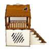 Buy cheap 2 Floor Castle Wooden Rabbit House Indoor 5 Stairs Support 17lbs from wholesalers