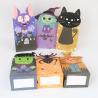 Buy cheap 70g Kraft Paper Paper Halloween Treat Bags Oil Proof OEM ODM from wholesalers