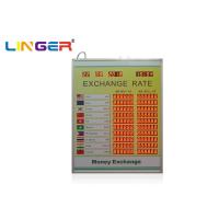 Buy cheap 0.8 Inch 888888 Led Exchange Rate Display Board Indoor For Kenya Market product