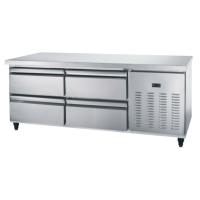 Buy cheap Silver Color Commercial Undercounter Freezer , Commercial Undercounter Fridge product