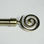 3/4 Inch Decorative Stainless Steel 28mm Curtain Pole Finials