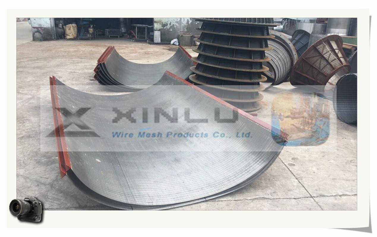 SIEVE BEND SCREEN / ARC SCREEN PLATE / JOHNSON SCREEN PANEL / ARC SIEVE PLATE / STAINLESS STEEL FILTER PLATE