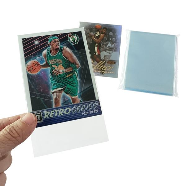 Buy cheap Sports Card Inner Card Sleeves 65x90mm Custom Waterproof Clear Plastic Card Sleeves from wholesalers