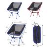 Buy cheap Outdoor Lightweight Aluminium Folding Beach Moon Chair for Picnic Fishing Camping from wholesalers