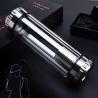 Buy cheap Personalized Glass Water Bottle Heat Resistant With Stainless Steel Infuser from wholesalers