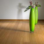 Natural Wooden Click Lock Bamboo Flooring For Outdoor Spaces