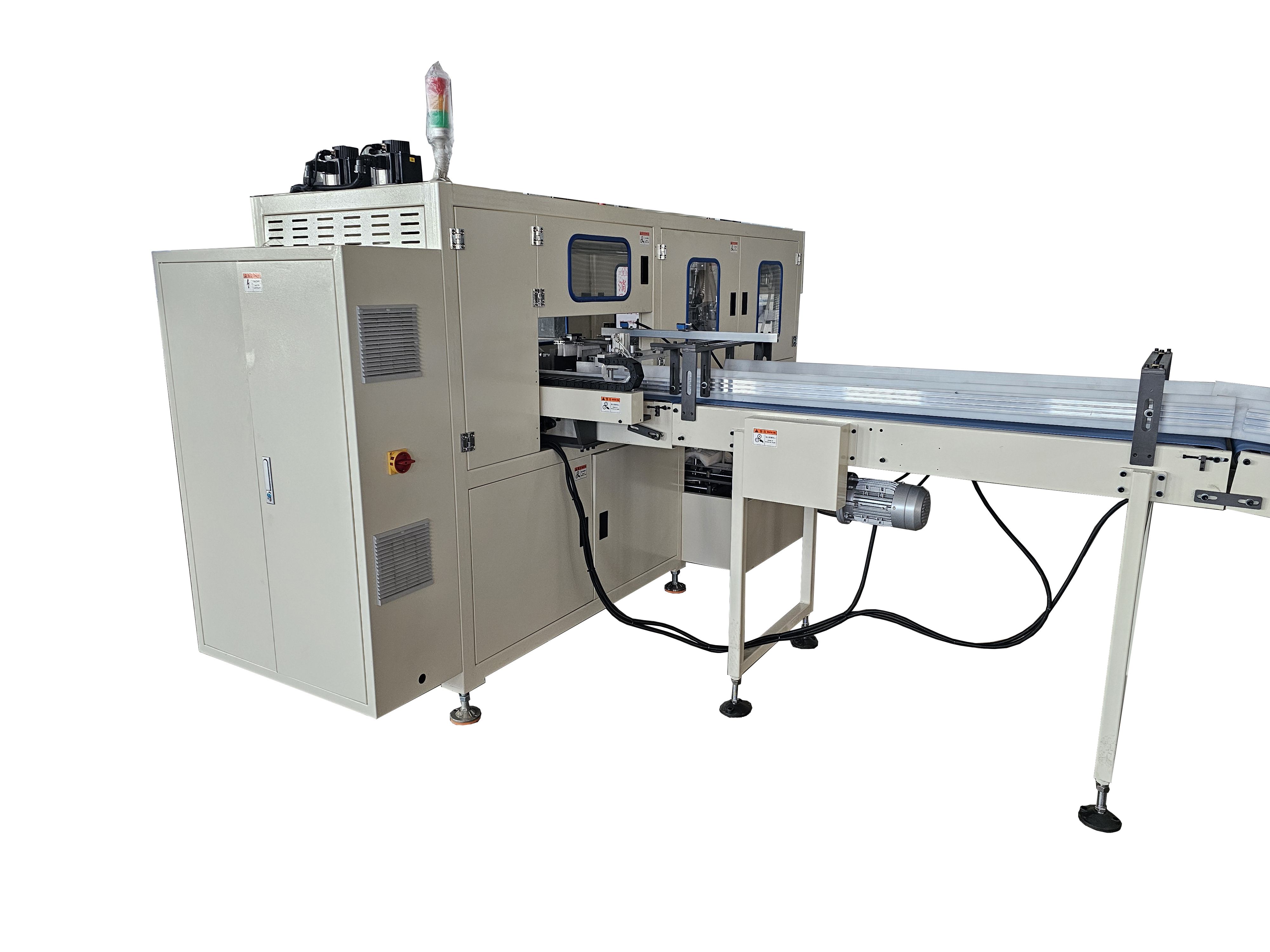 Hanging Type V Fold Facial Tissue Machine Full Automatic Bottom Output