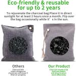 Activated Bamboo Charcoal Air Purifier Bag Triangle Scent Freshener for Online