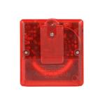 OEM LOGO Portable square shape mini pocket fm radio with belt buckle