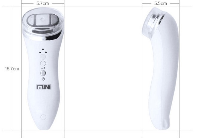 3D Hifu Ultrasonic Beauty Machine Mini High Intensity Face Lift Ultrasound Machine