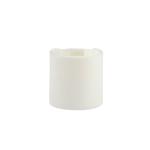 24/410 White PP Disc Top Cap Cosmetic Bottle Disc Top Closure For Lotion