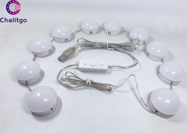 Buy cheap 2 Watt LED Mirror Lights , Vanity Light Bulbs Warm White Stretch Contract Cable from wholesalers