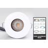 Buy cheap Trim Cover Changeable Dimmable LED Spotlights Fire Rated Anti Glare from wholesalers