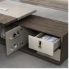 Buy cheap Extendable Office Furniture Design Executive Wooden Office Table for Boss CEO and Manager from wholesalers